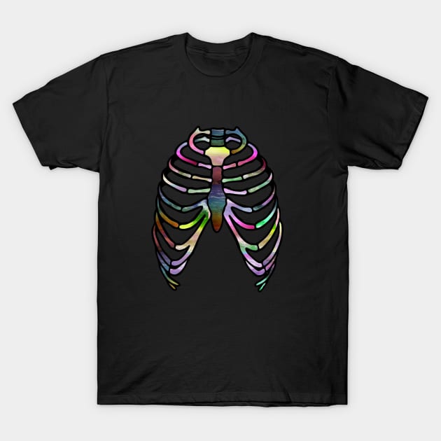 Thoracic Rainbow T-Shirt by FandomizedRose